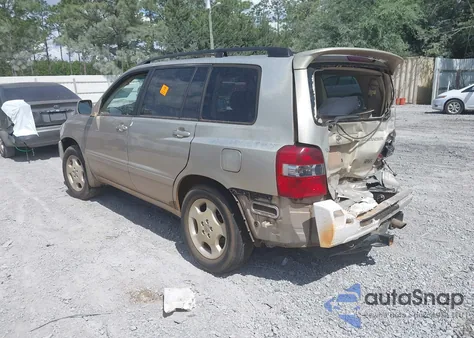 2006 Toyota Highlander Limited V6 из США, поврежденный, VIN JTEDP21A360100291